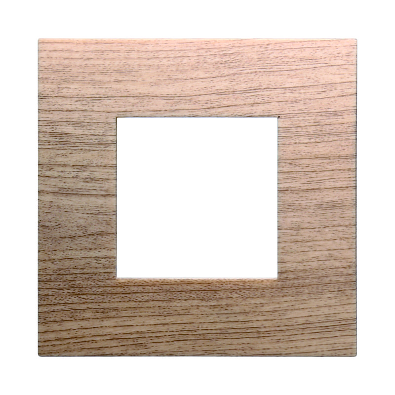 VA83204 — PLACCA PLASTICA 2P LEGNO CHIARO