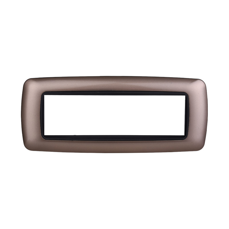 LN88710 — PLACCA PLASTICA 7P BOMBATA BRONZO