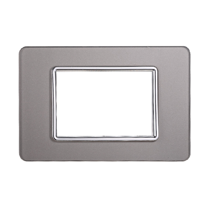 EV84306 — PLACCA VETRO 3P SILVER