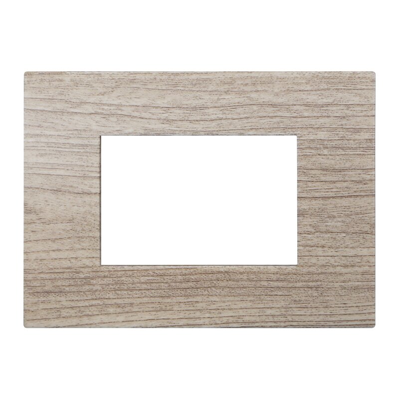 VA83304 — PLACCA PLASTICA 3P LEGNO CHIARO