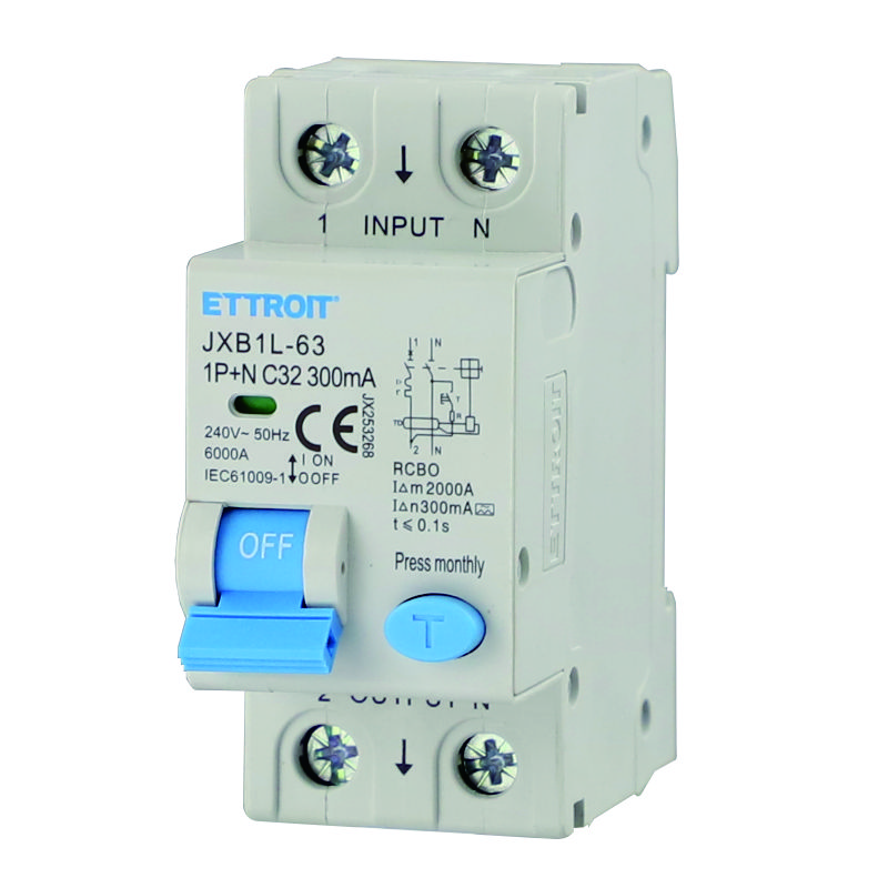 JX253268 — Magnetotermico Differenziale 1P+N 32A 300mA 220V-6kA CLASSE A MECCANICO