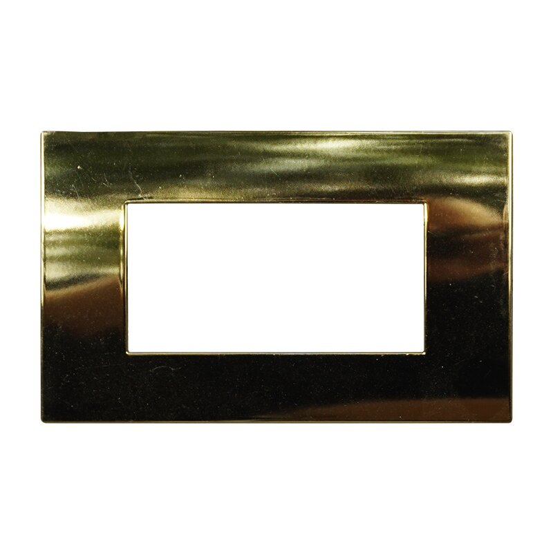 VA83412 — PLACCA PLASTICA 4P ORO LUCIDO