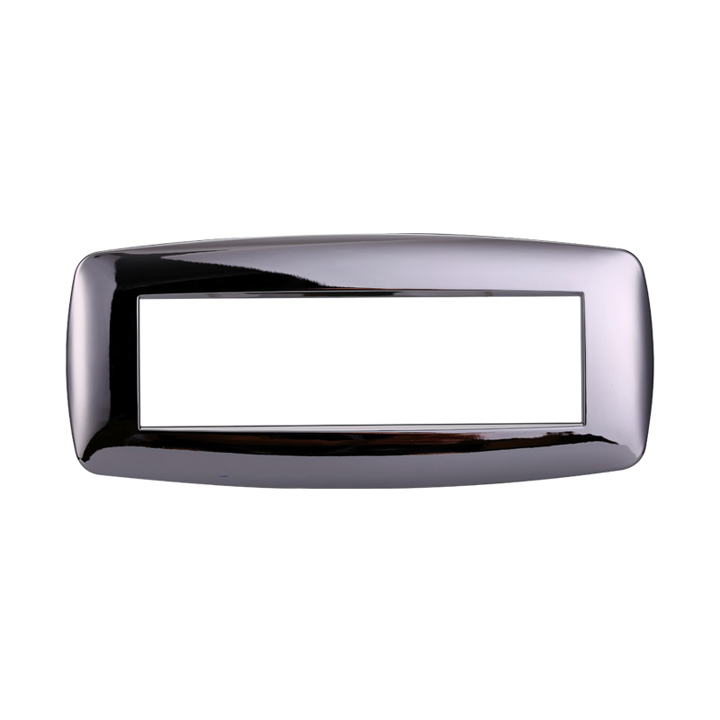 LN87713 — PLACCA SLIM 7P CROMATO LUCIDO