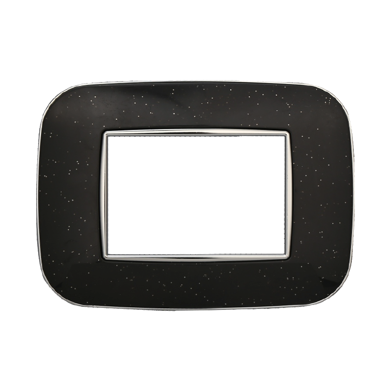 AN91324 — PLACCA ORBIS 3P NERO BRILLANTE
