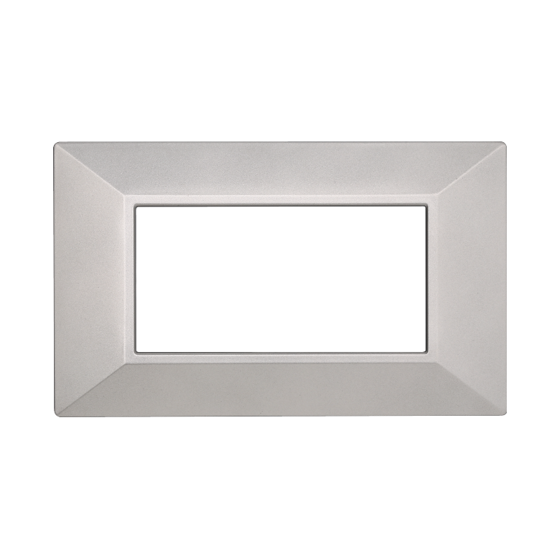 AN90406 — PLACCA PIRAMIDE 4P SILVER