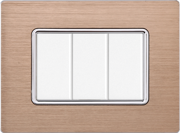 MT86311 — PLACCA ALLUMINIO 3P ORO