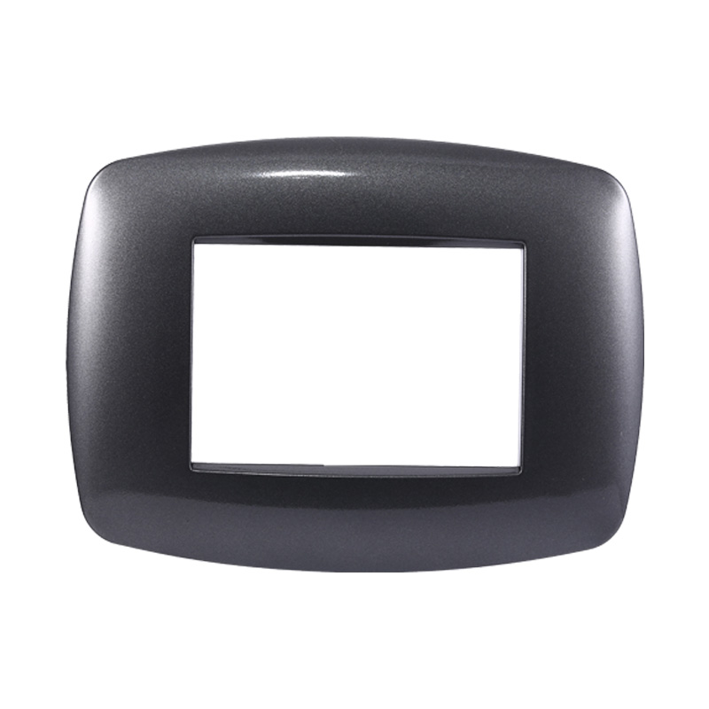 LN87307 — PLACCA SLIM 3P ACCIAIO SCURO