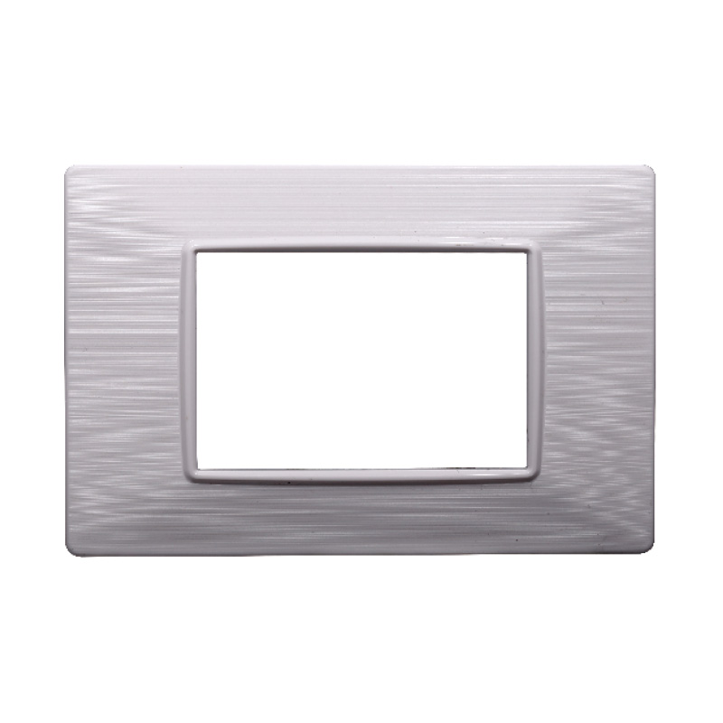 EV85301 — PLACCA 3P BIANCO SATINATO