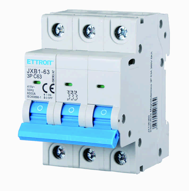 JX136360 — Interruttore Magnetotermico 3P 63A 380V 6kA