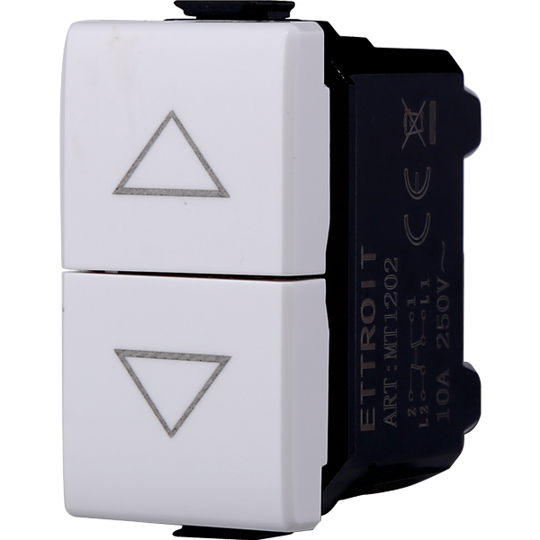 MT1202 — PULSANTE DOPPIO 1P+1P 16A