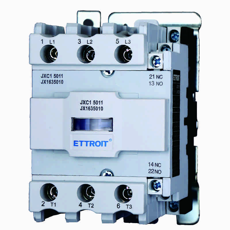 JX1635010 — JXC1 Contattore AC trifase 3P 50A, bobina 24V AC 50/60Hz, 1NO, Ue 380V