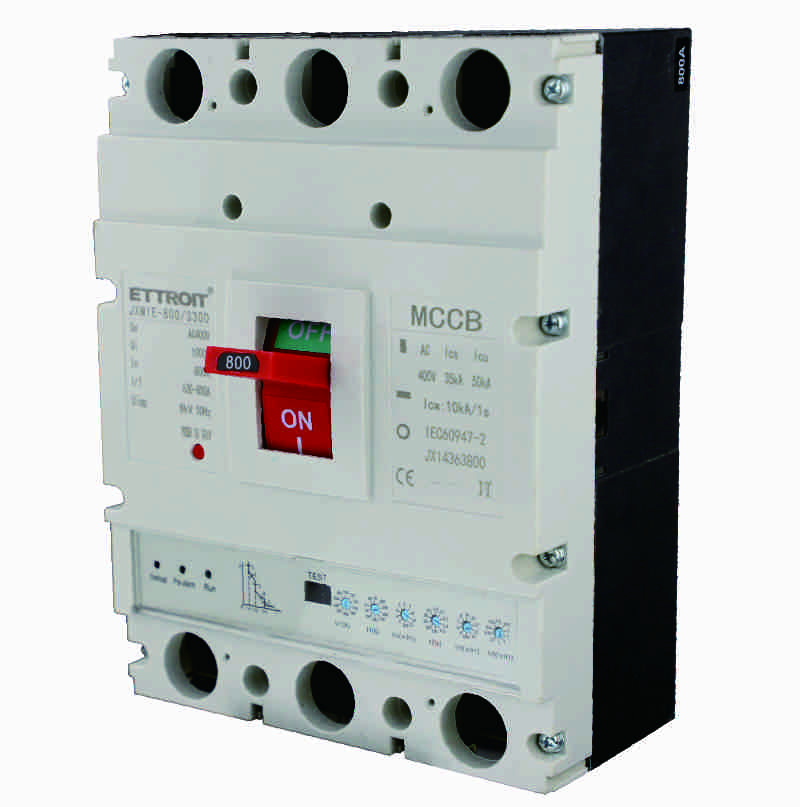JX14363800 — INTERRUTTORE AUTOMATICO 3P CON RAGGIO REGOLABILE 630-800A-50kA