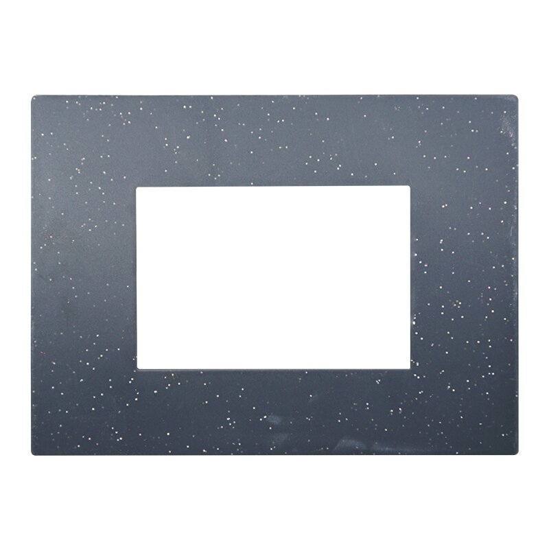 VA83324 — PLACCA PLASTICA 3P NERO BRILLANTE