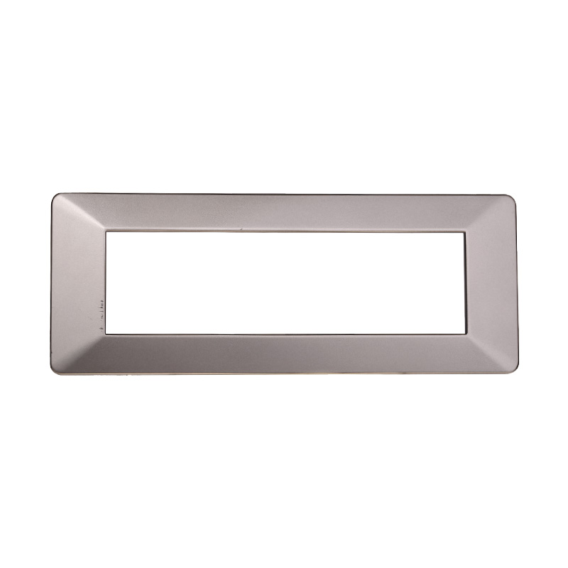 EV83708 — PLACCA PLASTICA 7P TITANIO