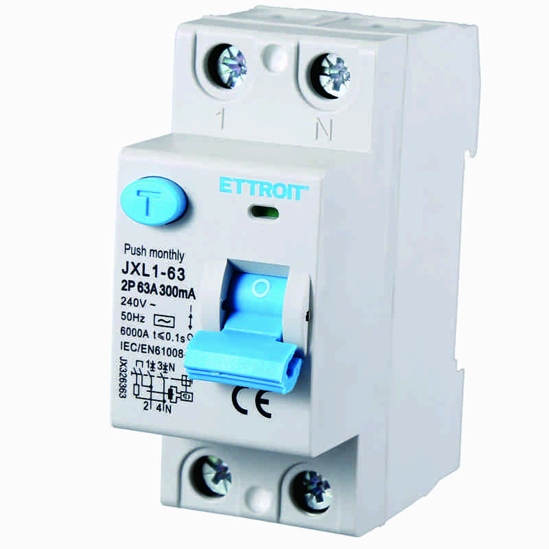 JX326363 — Interruttore Differenziale Puro 2P 63A 300mA 220V-6kA