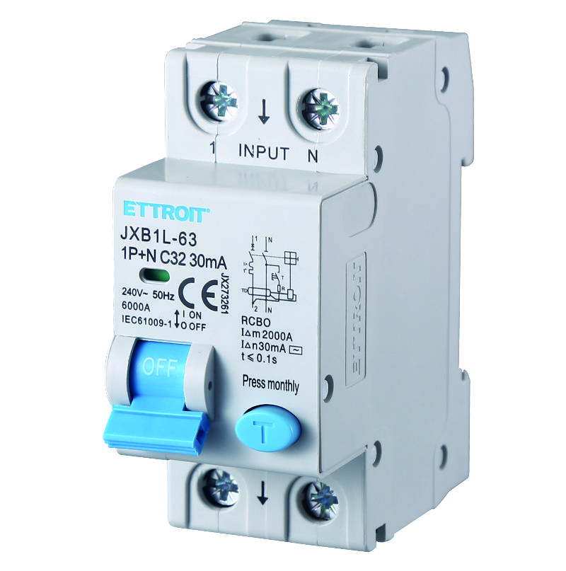 JX273261 — Magnetotermico Differenziale 1P+N 32A 30mA 220V-6kA MECCANICO