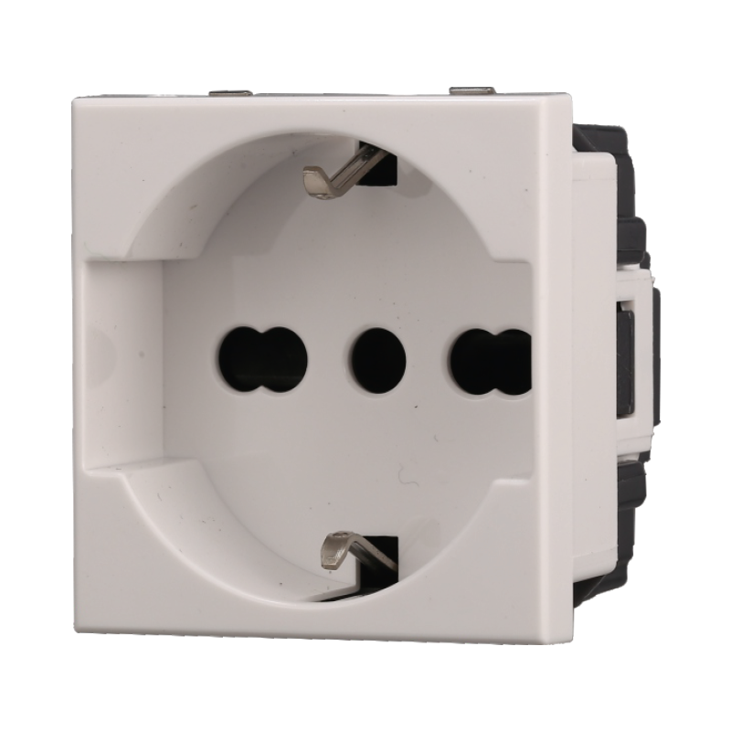 AB2102 — PRESA SCHUKO 2P+T 16A