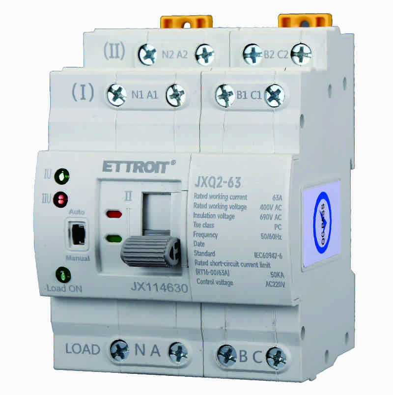 JX114630 — Commutatore automatico di rete ATS 400V 63A 4P