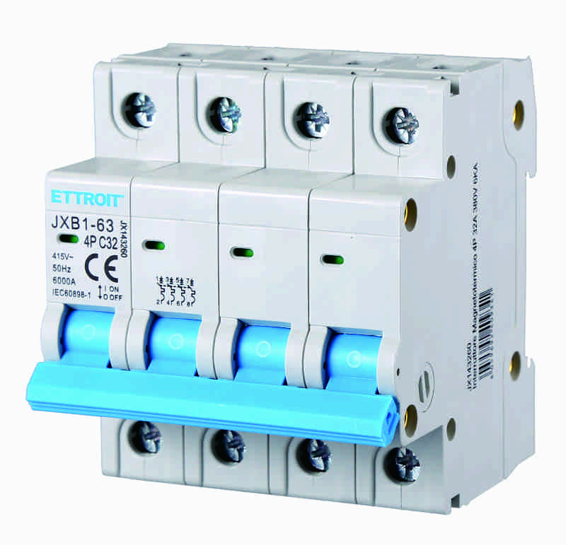 JX143260 — Interruttore Magnetotermico 4P 32A 380V 6kA
