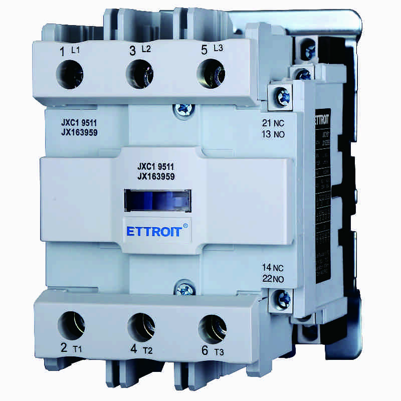 JX163959 — JXC1 Contattore AC trifase 3P 95A, bobina 220V AC 50/60Hz, 1NO, Ue 380V