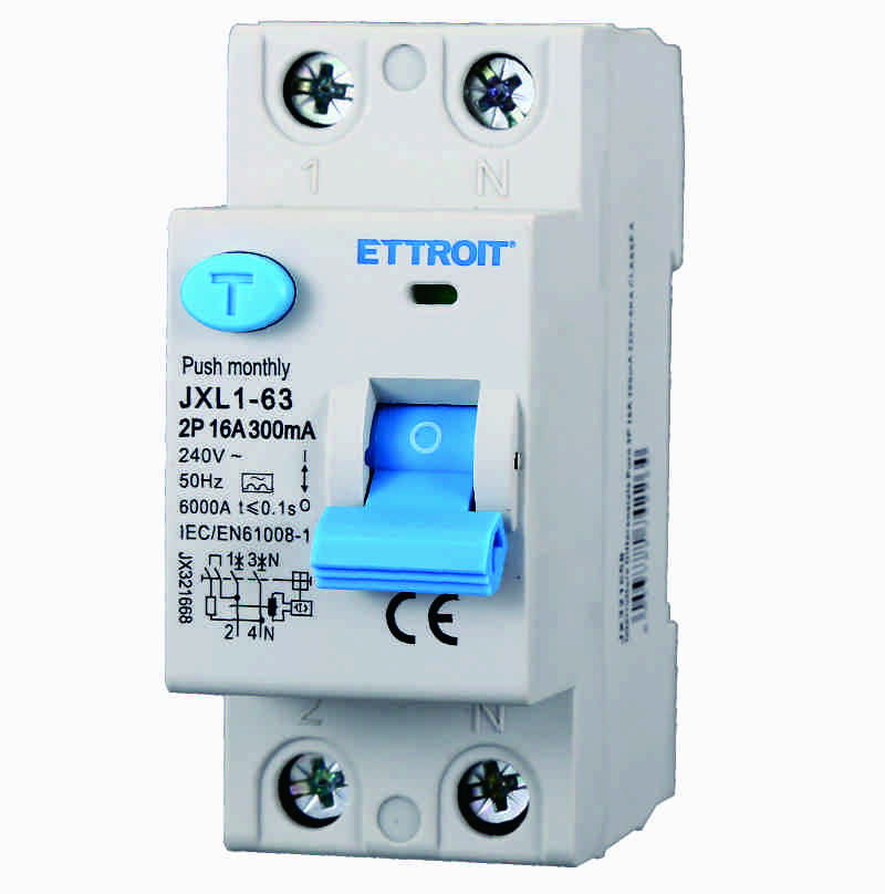 JX321668 — Interruttore Differenziale Puro 2P 16A 300mA 220V-6kA CLASSE A