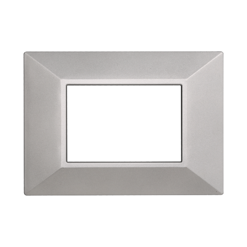AN90306 — PLACCA PIRAMIDE 3P SILVER