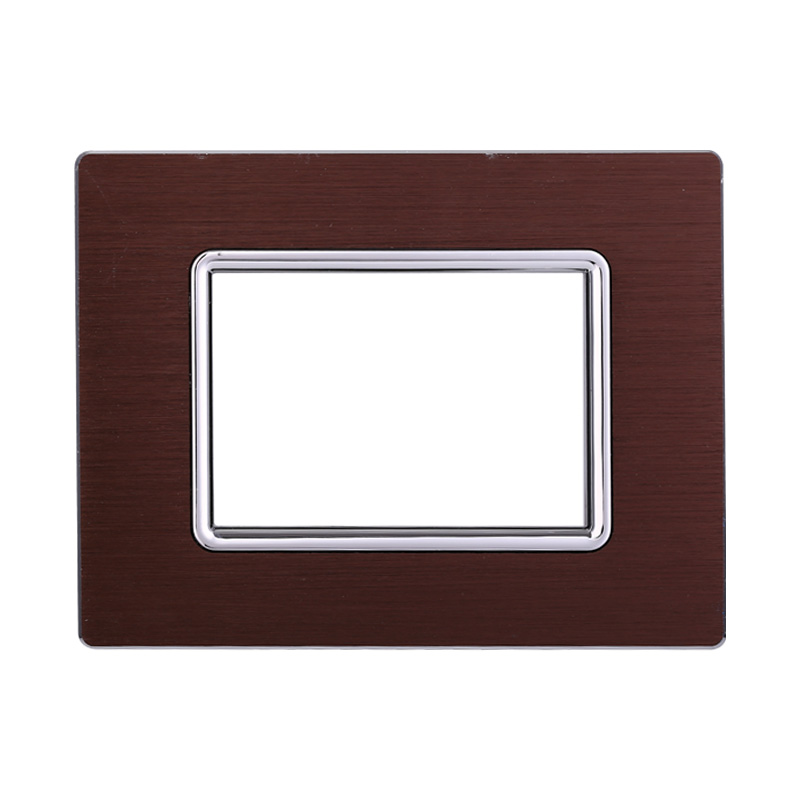 LN86310 — PLACCA ALLUMINIO 3P BRONZO