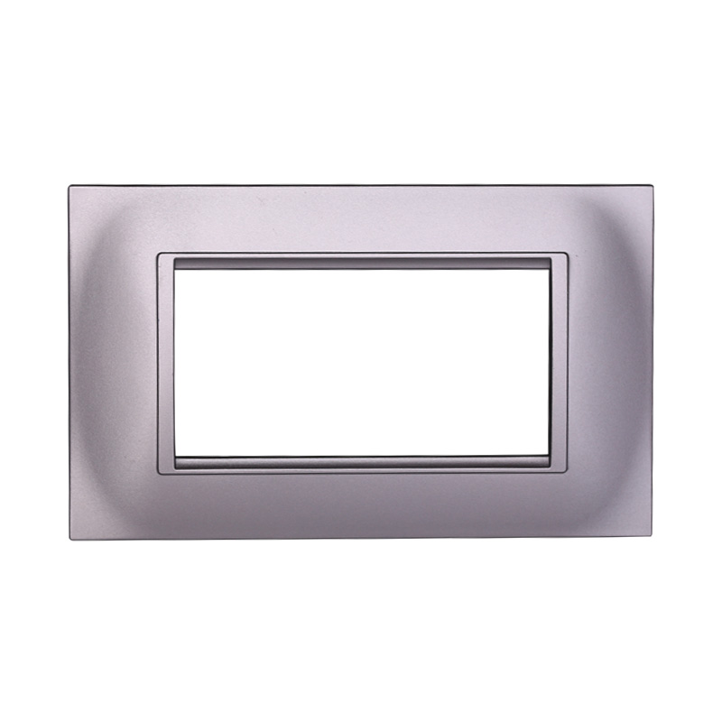 LN89406 — PLACCA QUADRATA 4P SILVER