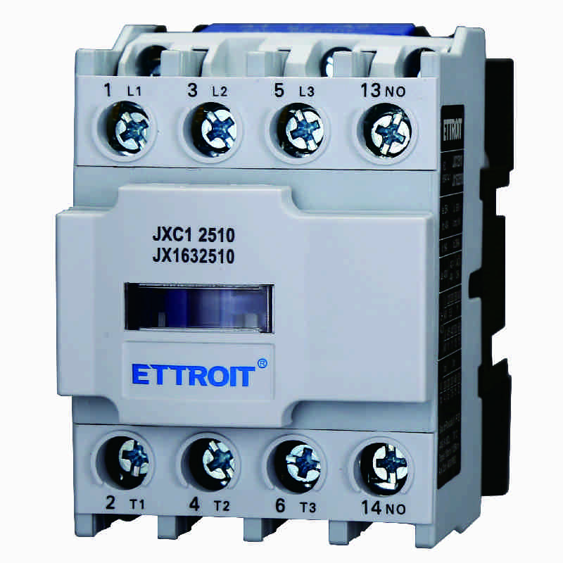 JX1632510 — JXC1 Contattore AC trifase 3P 25A, bobina 24V AC 50/60Hz, 1NO, Ue 380V