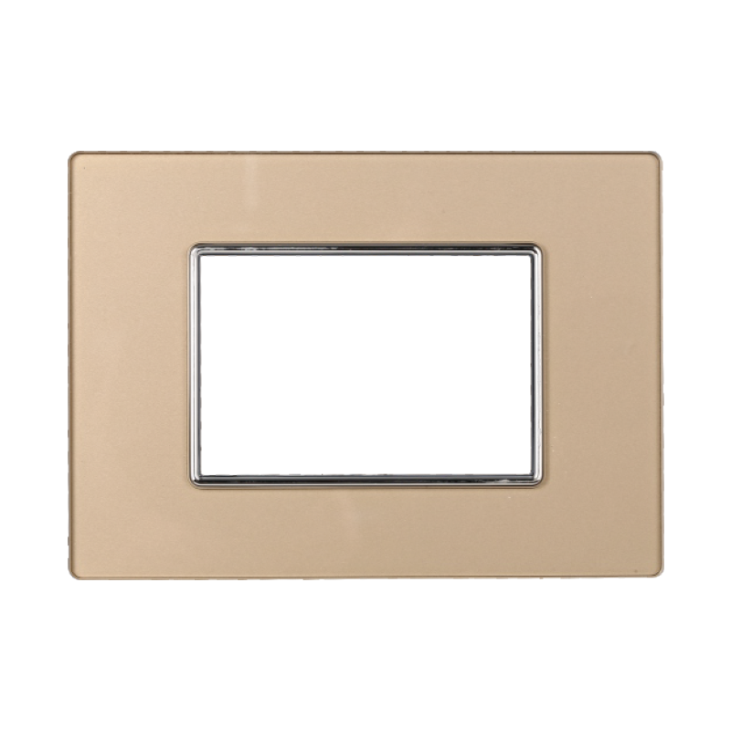 AN84311 — PLACCA VETRO 3P ORO