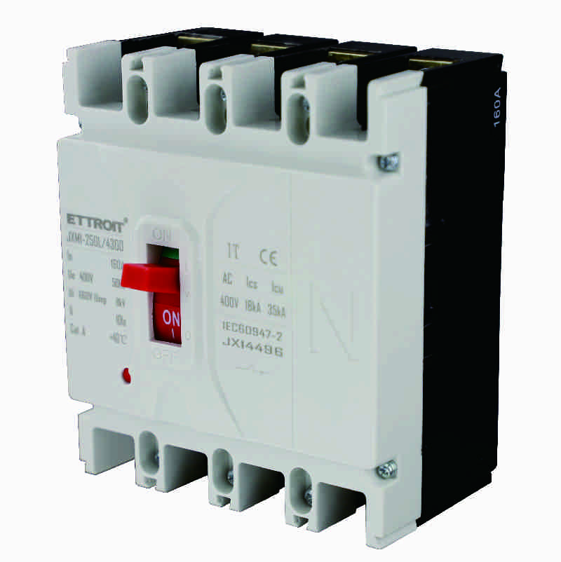 JX14496 — MCCB Interruttori Scatolati Magnetotermici 4P 160A 380V-35kA