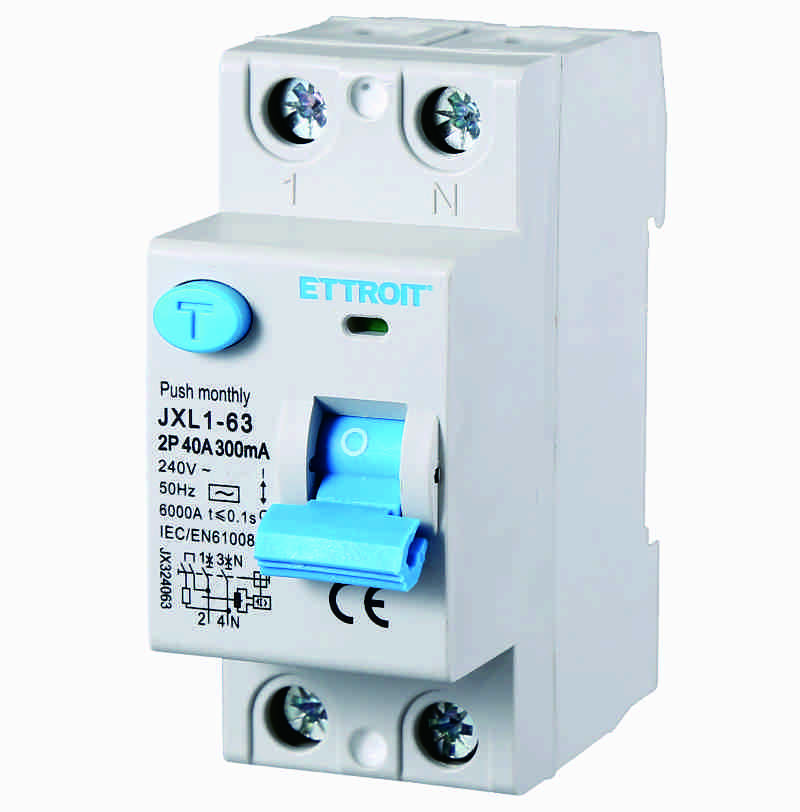 JX324063 — Interruttore Differenziale Puro 2P 40A 300mA 220V-6kA