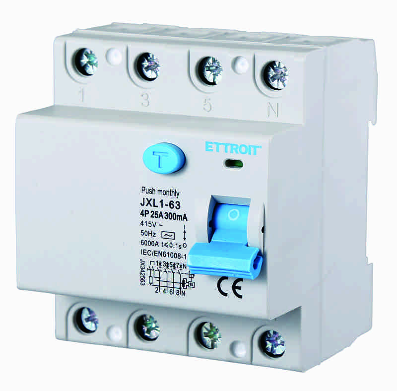 JX342563 — Interruttore Differenziale Puro 4P 25A 300mA 380V-6kA