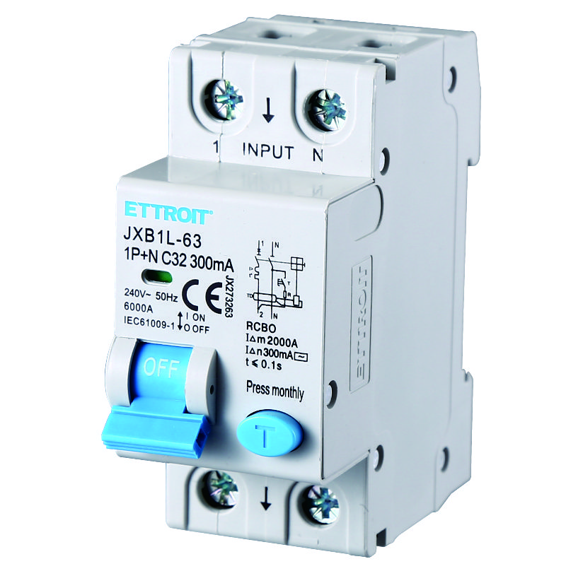 JX273263 — Magnetotermico Differenziale 1P+N 32A 300mA 220V-6kA MECCANICO