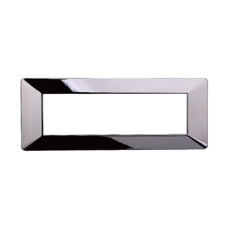 EV83713 — PLACCA PLASTICA 7P CROMATO LUCIDO