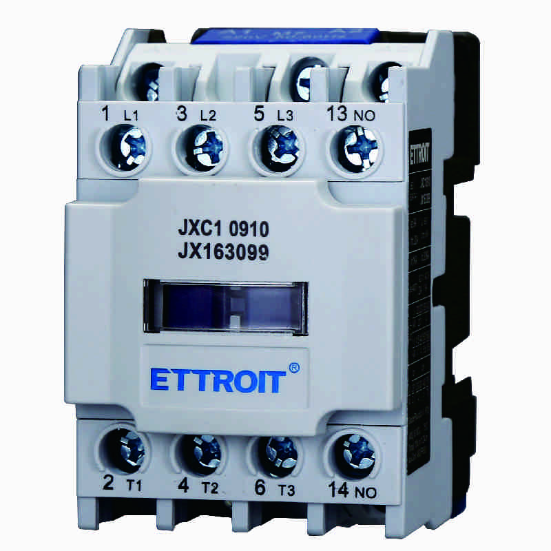 JX163099 — JXC1 Contattore AC trifase 3P 9A, bobina 220V AC 50/60Hz, 1NO, Ue 380V