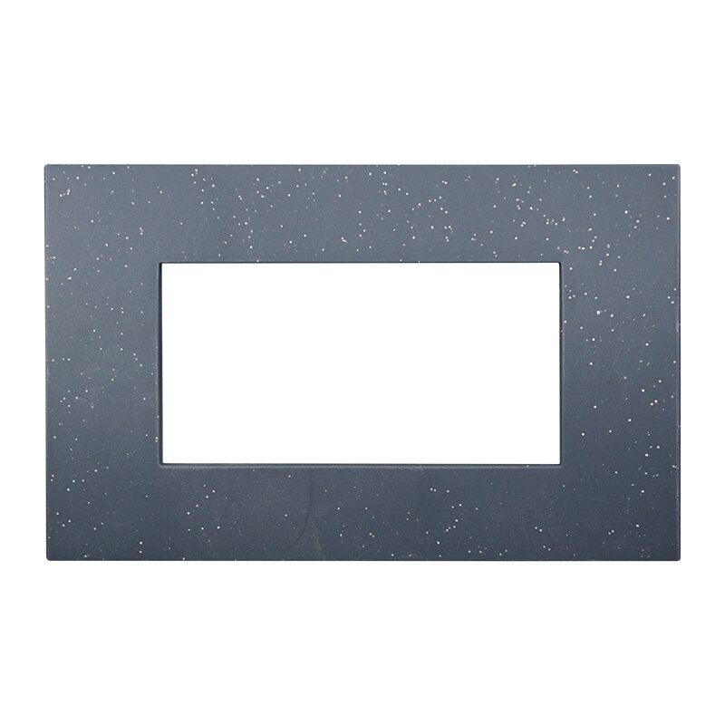 VA83424 — PLACCA PLASTICA 4P NERO BRILLANTE