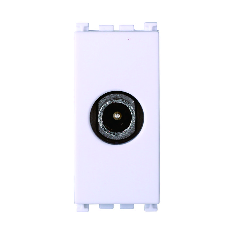 VA2250B — CONNETTORE TV MASCHIO BIANCO