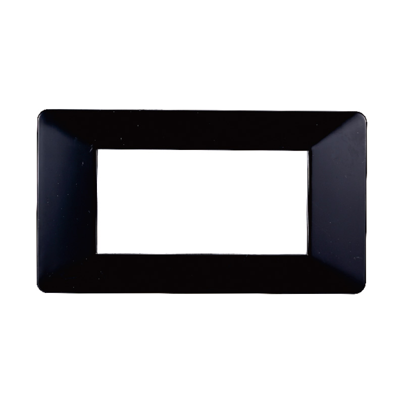 EV83402 — PLACCA PLASTICA 4P NERO