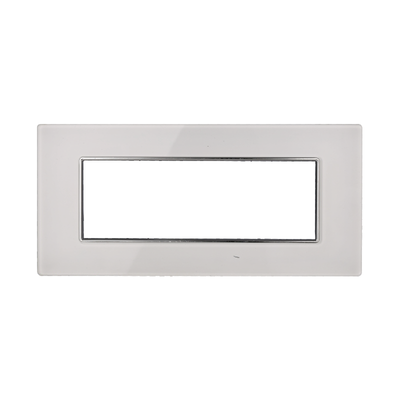 AN84601 — PLACCA VETRO 6P BIANCO