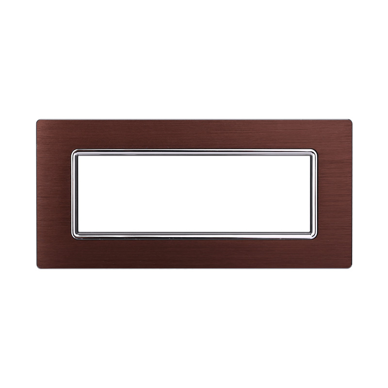 LN86710 — PLACCA ALLUMINIO 7P BRONZO