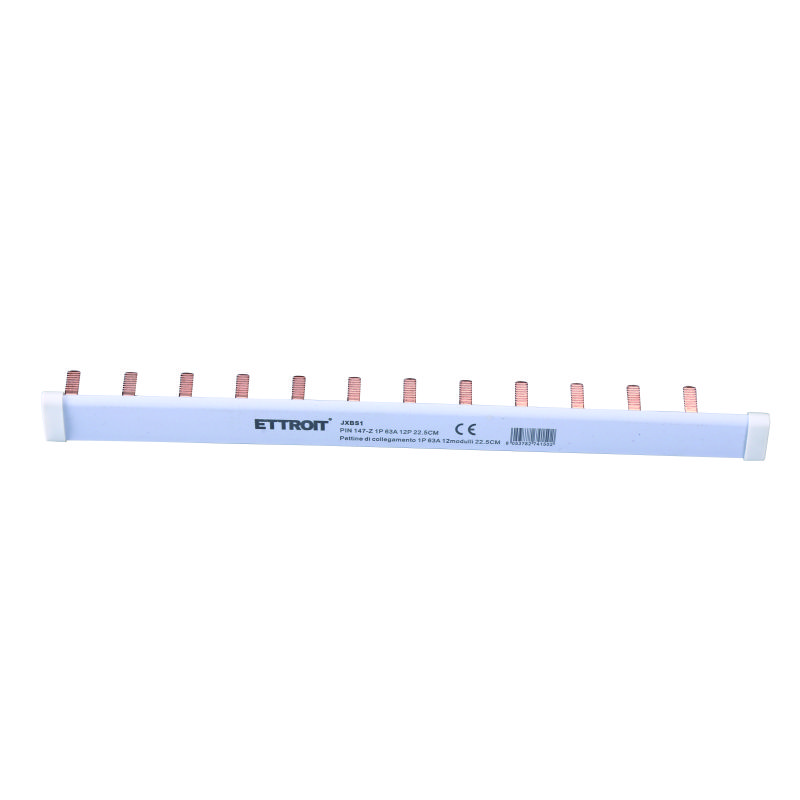 JXBS1 — Pettine di collegamento 1P 63A 12modulli 22.5CM