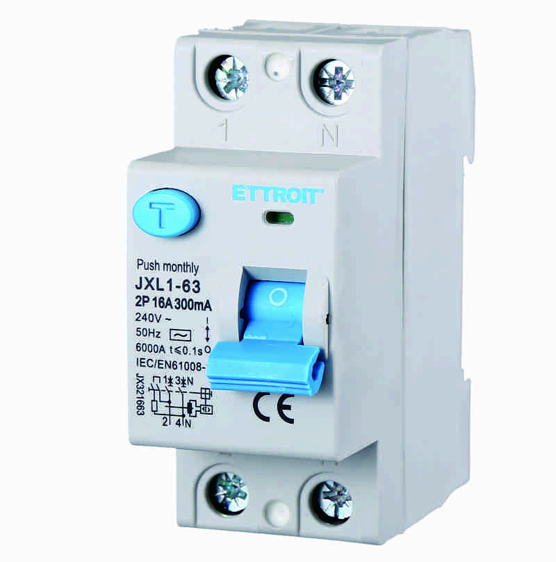 JX321663 — Interruttore Differenziale Puro 2P 16A 300mA 220V-6kA