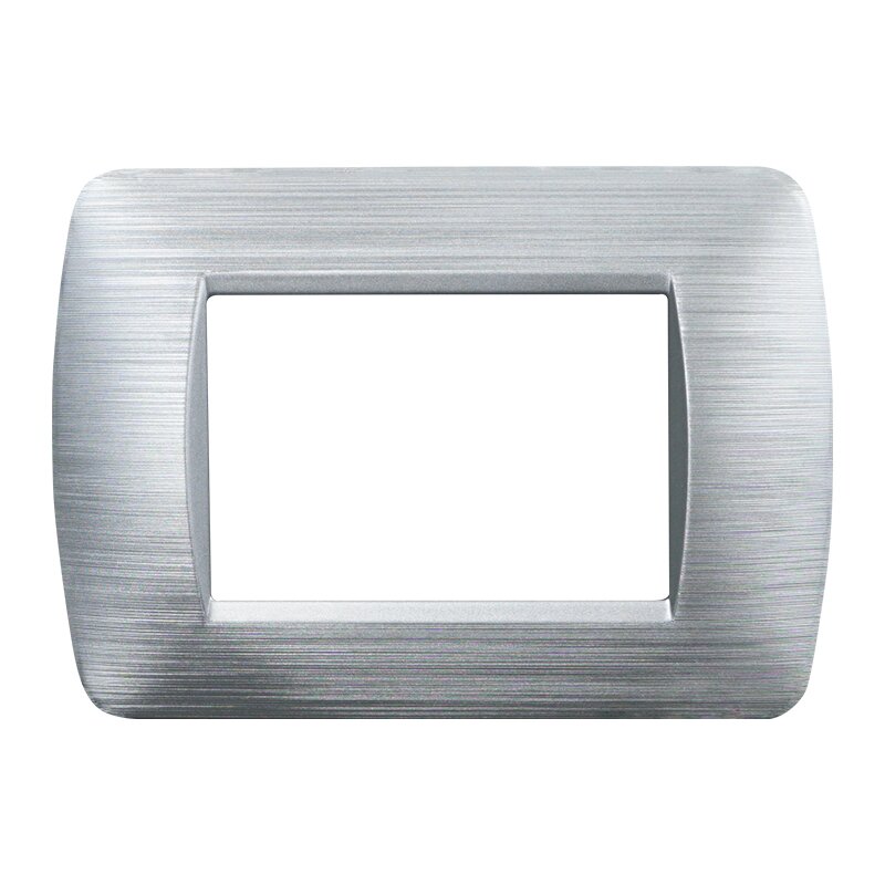 LN85315 — PLACCA 3P SILVER SATINATO