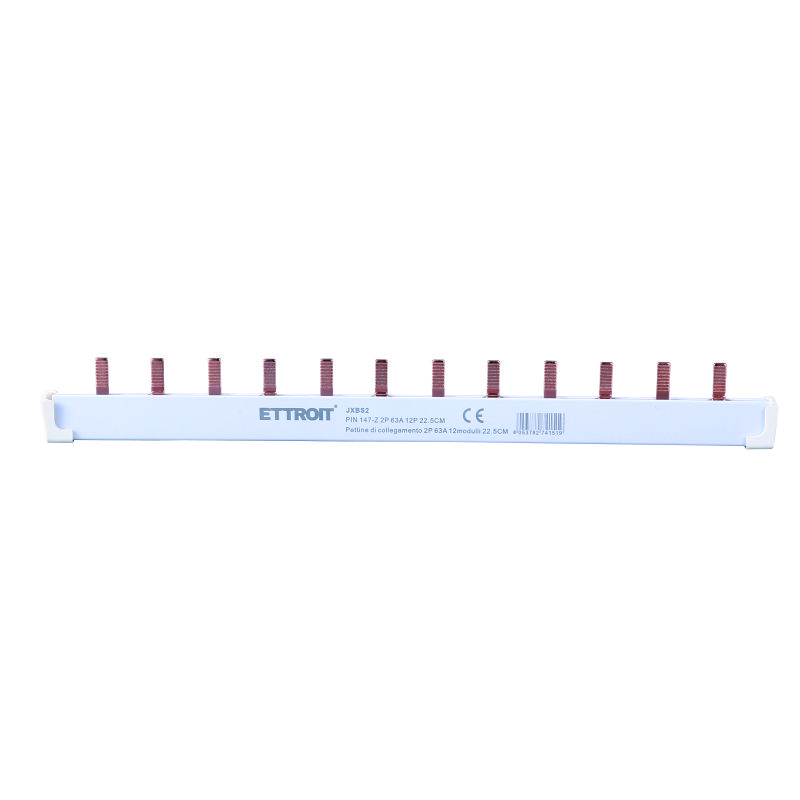 JXBS2 — Pettine di collegamento 2P 63A 12modulli 22.5CM
