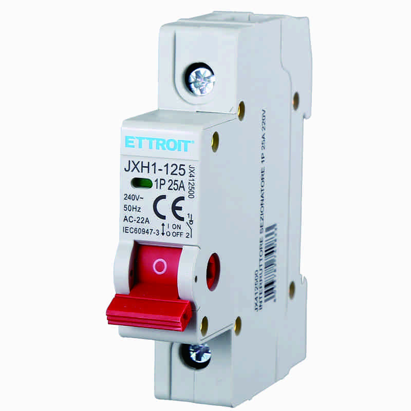 JX412500 — INTERRUTTORE SEZIONATORE 1P 25A 220V