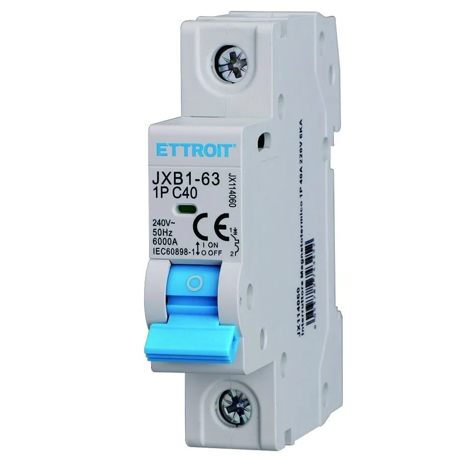 JX114060 — Interruttore Magnetotermico 1P 40A 220V 6kA