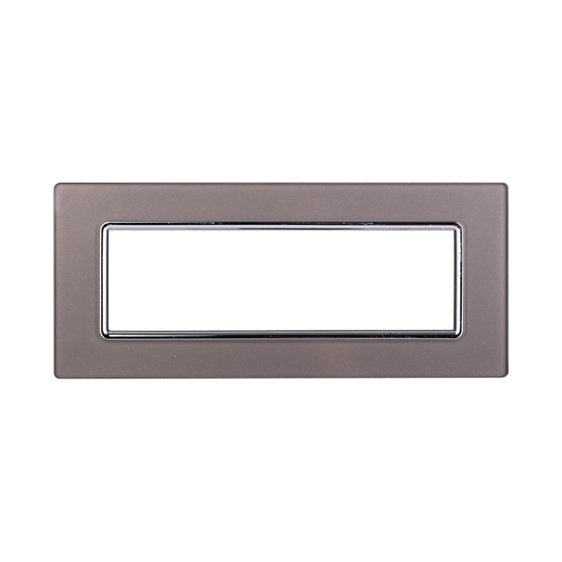 LN84706 — PLACCA VETRO 7P SILVER