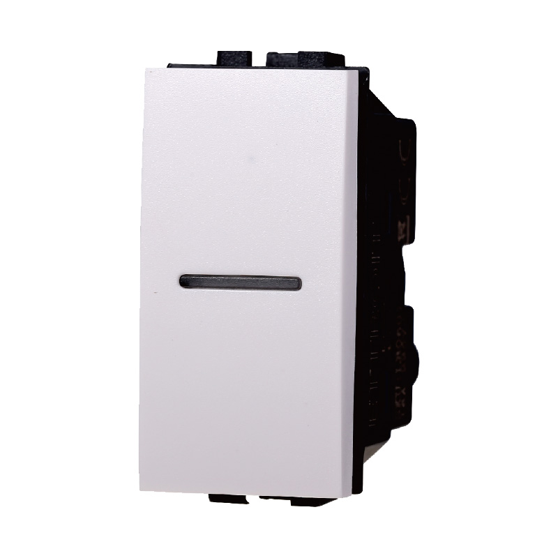 LB0601 — PULSANTE 1P ASSIALE