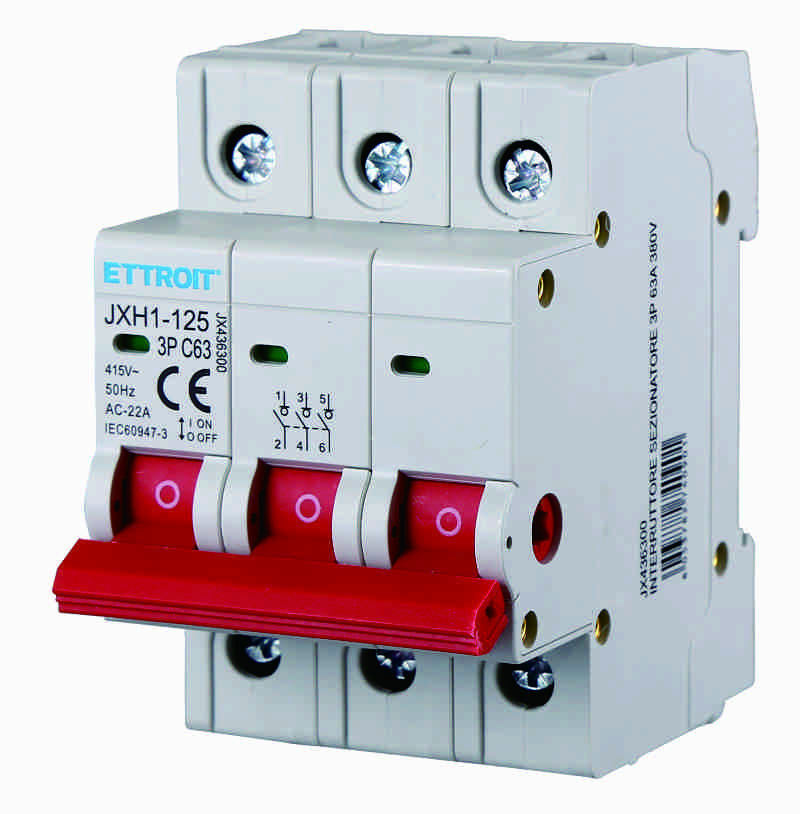 JX436300 — INTERRUTTORE SEZIONATORE 3P 63A 380V